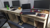 Computer table and chair